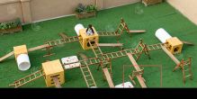 向天歌 60*56*60cm 碳化工字架