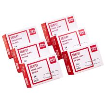 得力/deli 0018银色金属回形针 回形针 财务办公用品 100枚/盒