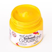 澳洲蒙玛特 PGU0104 100ml学生儿童初学者适用美术用品水粉画颜料罐装淡黄（单位：个）