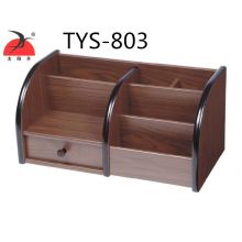 太阳升 TYS-803 木质笔筒(单位：个)