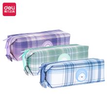 得力(deli) 67134 盐系JK笔袋大容量简约文具盒 （单位：个）