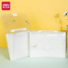 得力(deli) 72578 13格A4手提风琴包多层文件夹（单位：个）