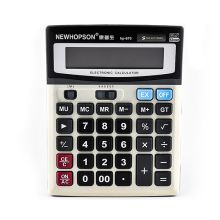 惠普生 HP-670 双能源计算器 太阳能/电池 12位数显 配色(单位：台）
