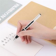 得力 S36 0.5mm 签字笔商务全针管中性笔 黑色（单位：支）