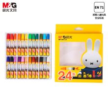 晨光 MF9013-124 色油画棒 24色/盒 (单位:盒)