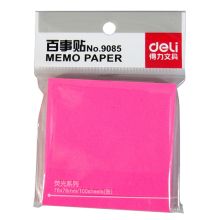 得力 9085 记事贴(混)76*76mm （单位：包）