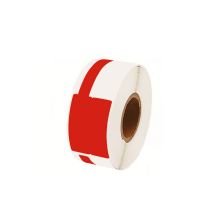 揽盈 LYD3045-50RD-150/F 30mm*45mm 标签胶贴 (计价单位：盒) 红色