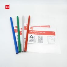 宝客 BK-330-18 18c抽杆文件夹 1.5cm 10个/包 A4 透明色 （单位：包）