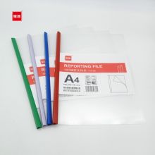 宝客 BK-310-18 18c抽杆文件夹 1.0cm 10个/包 A4 透明色 （单位：包）
