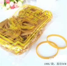 金鹰牌 5# 180g/包 优质牛皮筋橡皮圈 黄色 (单位:包)