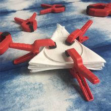 国产 A字夹2寸 扎染用固定几何木板夹 红色(单位：个)