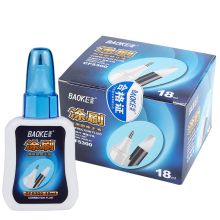 宝克 CF-5300 涂刷两用修正液 12瓶/盒 白色（单位：盒）