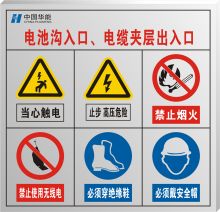 安鑫 830*800 制水酸碱储存区 SUS304蚀刻 可订制 (单位:块)