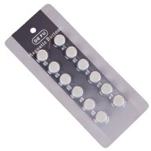聚联 10mm 圆形小号强力磁粒 白色 12粒/板（单位：板)