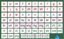 国产 磁性拼音教具中号，带音调贴 拼音卡片 本色 （单位：套）