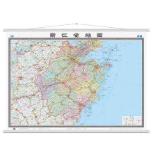 国产 1.5米*1.1米 浙江省地图挂图（单位：张）