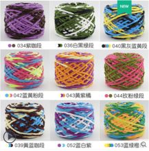 粤优 T165 手工diy材料编织围巾毛线团 混色 (单位:卷)