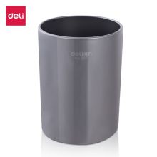 得力（deli） 907 笔筒 办公商务笔插 简 约大方笔座 办公用品 笔类收纳 黑色（单位：个）