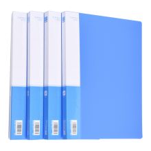 正彩 1104 双夹插页文件夹 A4 10个装 蓝色 （单位：包）