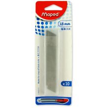马培德 640721 美工刀刀片10片装 18mm 镍 单位:盒