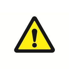 安赛瑞 32610 安全警示标签（注意安全）10片装 Φ50mm 安全标识标签 (单位：包)