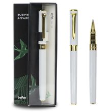 得印 0134 商务中性笔白色笔杆 0.5mm 黑色 单位：支