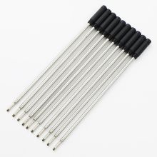 得印 1972 金属细杆圆珠笔笔芯 1.0mm 10支/盒 黑色 单位：盒