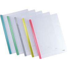 金得利 Q310 透明杆抽杆夹 220*310*11mm 5个/包 配色 单位：包