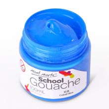 澳洲蒙玛特 PGU0124 100ml学生儿童初学者适用美术用品水粉画颜料罐装钴蓝（单位：个）