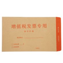 得力 25202 增值税发票收纳财务票据袋 50个/包 （单位：包）