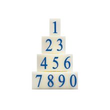 亚信 S-4 11*6.1cm 活字组合号码印章 大写英文26个字母章 ABS材质 白色 （单位：套）
