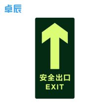 卓辰Z-102BG 自发光安全出口地贴 自发光地贴材料 15*30cm（单位：张）