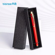 天色 TS-1214 金属笔杆中性笔 0.5mm 红色（单位：支）