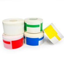 开玛 K9011 线缆标签 38mm*25mm+40mm 150片/卷（单位：卷）红/黄/蓝/绿