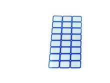 创易 CY7625 38*26mm 不干胶标签纸 蓝色（单位：包）