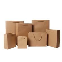 京唐 100001243124 牛皮纸礼品包装袋手提包装纸袋 超大号 10个/包 33*44*11cm 棕色(单位：包)