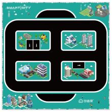 创造栗 Edu-CZL-C2M 无人驾驶教学地图