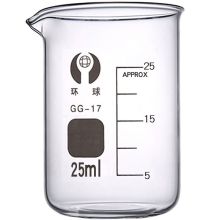 环球 25ml 玻璃烧杯 带刻度(单位:个)
