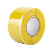 彩标 GJ50 50mm*6m*0.8mm硅胶自粘胶带 黄色(单位：卷）