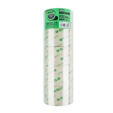 晨光 AJDN7501 普惠高透封箱胶带 60mm*50y 5卷/筒 单位：筒