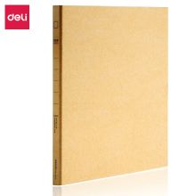 得力 5914 A4 牛皮纸系列单强力夹 12个/盒（单位：盒）
