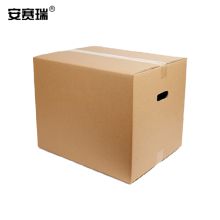 安赛瑞 23848 搬家纸箱 50×40×40cm 有扣手（5个装）（单位：包）