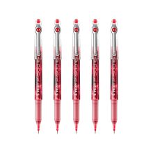 日本百乐 BL-P50/P500 针管笔水笔中性笔签字笔 0.5mm 5支/盒 单位：盒 红色