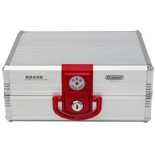 金隆兴 B8208 铝合金财务带锁印章箱 250*210*105mm 单位：个 银色