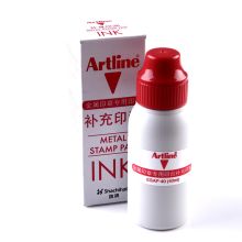 晨好 ESAP-40 40ml 旗牌雅丽金属印章铜章印台用专用印油 红色 (单位：瓶)