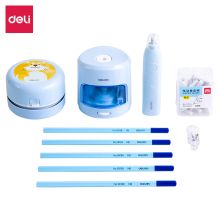 得力 桌面吸尘器+电动橡皮擦+电动卷笔刀 （单位：个)