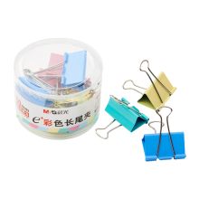 晨光（M＆G） ABS92738 50mm 12个/筒(票夹) Eplus彩色长尾夹（单位：筒）