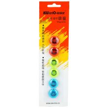 可得优 8302 透明文具磁铁 20mm 6个/卡 单位：卡 配色