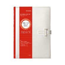 旗牌 OPI-NCB5-1 opini笔记本封面 B5 190*265*10mm 单位：本 白色