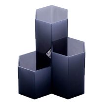 康百 P3517 多功能笔筒 118/83/55*31mm 北欧蓝 （单位：个）